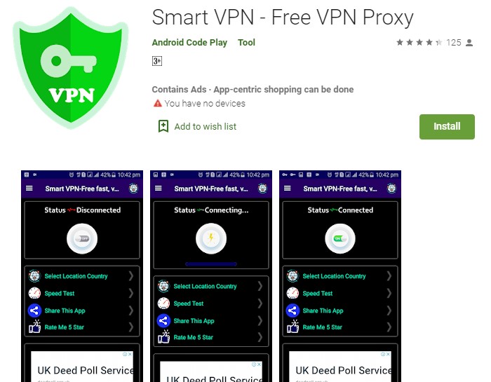Smart VPN for Mac